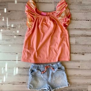 2T girls matching outfit